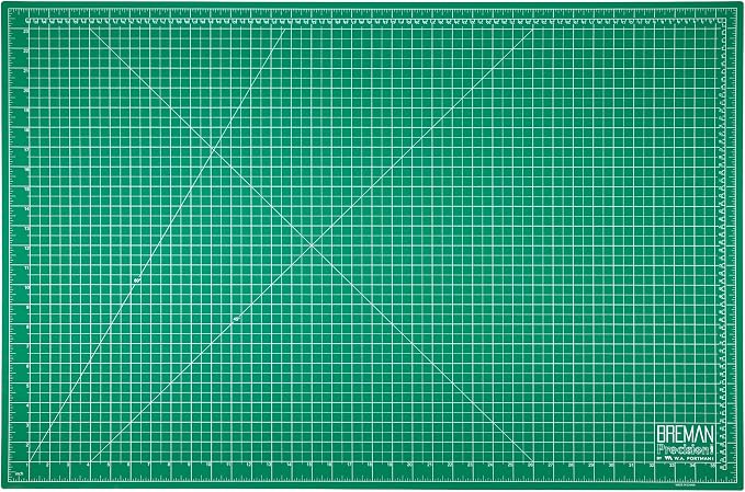 Breman Precision 24x36 Inch Self Healing Cutting Mat – 2-Sided 5-Ply PVC by WAPortman