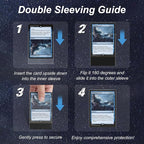 300 Pack Card Sleeves, Perfect Fit Inner Sleeves Ideal - Image 5