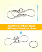 Coogam Metal Wire Puzzle Set of 16 - Image 3