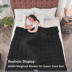 yescool Weighted Blanket for Adults Cooling Heavy Blanket for Sleeping Perfect - Image 2