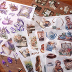 Scrapbook Reading Stickers 20 Sheets 240 Pre-Cut Washi Stickers - Image 7
