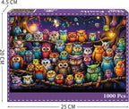 Owl Family Puzzles for Adults 1000 Pieces, Puzzles - Image 3