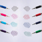 Pentel RSVP Ballpoint Pen, Fine Line, Violet Ink, Box of 12 - Image 9