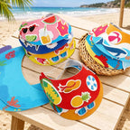 36Pcs EVA Foam Visor Summer Crafts Sun Hat Crafts Kits DIY Beach Sun Visor Hat - Image 4