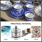 iienjoy Kintsugi Repair Kit, 4 Colors Food Safe Kintsugi Kit Repairs Broken - Image 7