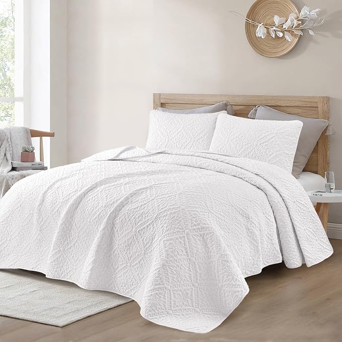 Exclusivo Mezcla Twin Quilt Bedding Set, Lightweight Soft Bedspreads Coverlets - Image 2