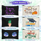 Legigo Blank Canvas Bag Zipper Pouch Makeup Bags Bulk - Image 4