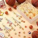 CraftyDream 558 Pcs Basketball Keychain Making Kit DIY Basketball Charms Letter - Image 7
