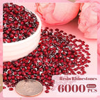 6000PCS 4mm Resin Rhinestones Bulk - Image 2