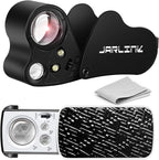 JARLINK 2 Pack Jewelers Loupe by JARLINK