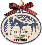 God Say You are Christian Christmas Ornament 2025, God Says I am 2D Flat - Image 6