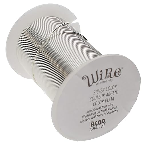 The Beadsmith Wire Elements 24-Gauge Lacquered Tarnish-Resistant Copper Wire by TheBeadsmith