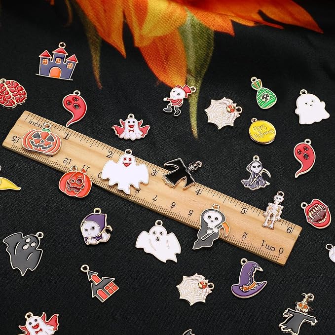 MARFOREVER 120 PCS Halloween Charms - Image 3