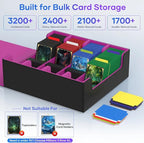 Mlikero Trading Card Storage Box, Bulk Card Storage - Image 3