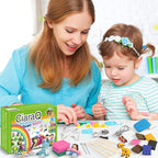 CiaraQ 24-Color Polymer Clay Oven Bake Modeling Kit | 5 sculpting tools - Image 6