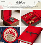 VViViD DECO65 Suede Red Permanent Adhesive Craft Vinyl - Image 2
