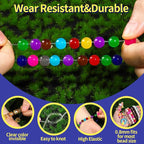 FANDAMEI 0.8mm Elastic Strings for Bracelets, Crystal Stretch Bead Cord for - Image 3