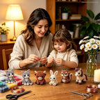CJNEJGT Kid Friendly 3D Beaded Animal DIY Kit, Stress Relief Leisure DIY Bead - Image 6