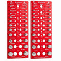 Thread Checker, 70 Nut and Bolt Thread Checker, 25 Standard & 25 Metric & 20 by JoblikeBrez