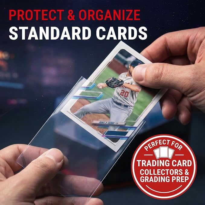 Ultra Pro Soft Card Sleeves 2-5/8" X 3-5/8", Ultra Clear - Image 2