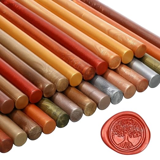 Nuanchu 26 Pieces Glue Gun Sealing Wax Sticks by Nuanchu