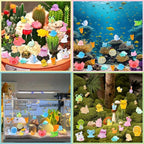 52Pcs Luminous Mini Resin Animals 52 Styles Miniature Glow in the Dark Resin - Image 6