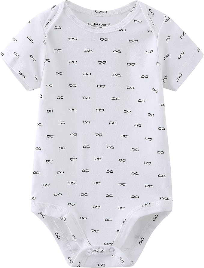 Baby Layette Set Baby Boys' 9-Piece Bodysuits Pants Set Toddler Girl Boy Unisex Baby Gift Sets