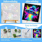 4 Pack Paint by Numbers Kit for Kids - Image 4
