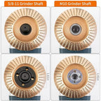 Pomsare 3PCS Angle Grinder Polishing Pad, Wood Carving Disc Set - Image 7