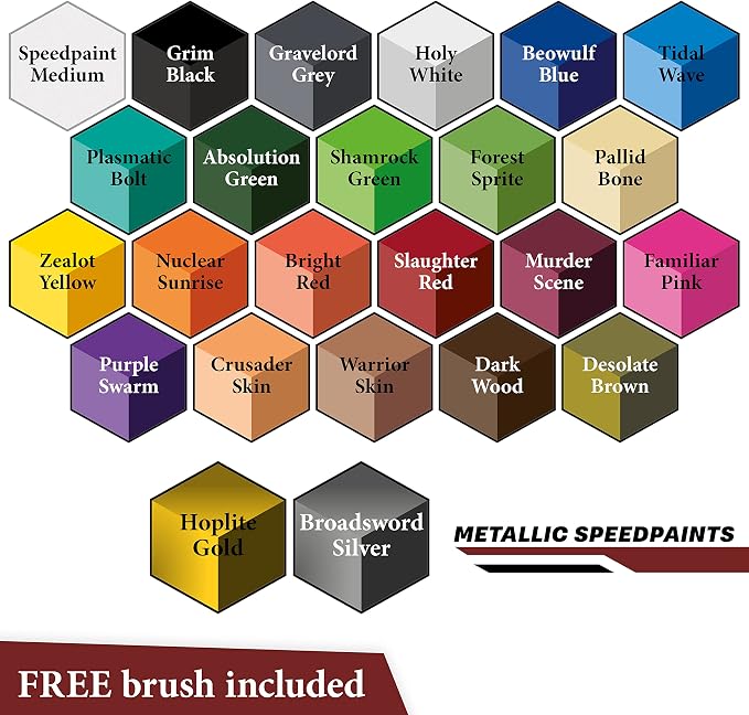 The Army Painter Speedpaint 2.0 Most Wanted Paint Set, 24 x 18 mL Acrylic - Image 3