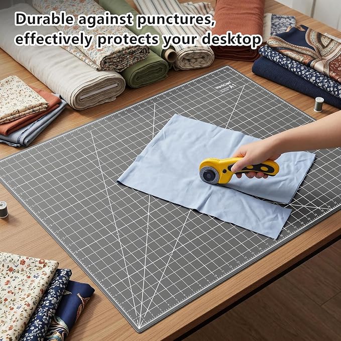 WorkLion Self Healing Cutting Mat 24''x36'': Double-Sided 5-Ply Craft Cutting - Image 6