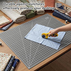WorkLion Self Healing Cutting Mat 24''x36'': Double-Sided 5-Ply Craft Cutting - Image 6