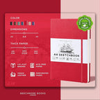Beechmore Books A4 Mixed Media Sketchbook - Image 2