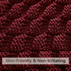 Knitted Weighted Blanket for Adult, No Beads Heavy Blanket 60” x 80'' 20lbs - Image 4