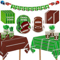 171 PCS Football Party Supplies Kit, Disposable Tableware Plates Napkins Cups by Unknown