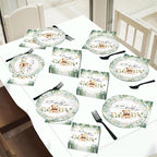 Naozinebi 200PCS Sage Green Bear Baby Shower Decoration Teddy Plates Napkins We - Image 6