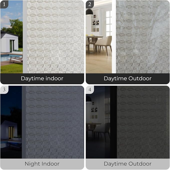 3D Stained Glass Window Film, Decorative Window Privacy Film - Image 6