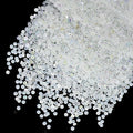 qiipii 3200PCS 4mm White AB Round Half Round Pearls by qiipii