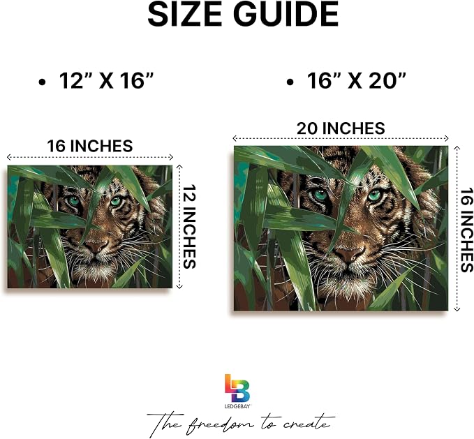 Ledgebay DIY Paint by Numbers Kit - Image 5