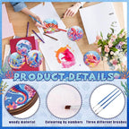 Reallnaive 8 Pcs Ocean Paint by Numbers Kit - Image 4