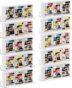 upsimples 10 Pcs 15" Acrylic Shelves by upsimples