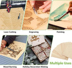12 Pack Basswood Sheets Plywood Board 24 x 24 x 1/8 Inch- Unfinished Wood Boards - Image 7