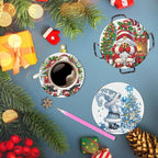 Axquilon Christmas Diamond Art Coasters Kit - Image 3