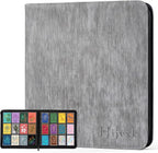 Card Binder 12 Pocket, Premium 720 Double Sided Pocket Collection Binder by Hijvxk