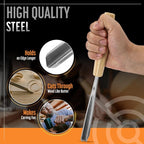 High-Quality Wood Carving Tools Set of 7 Chisels and Gouges - Image 3
