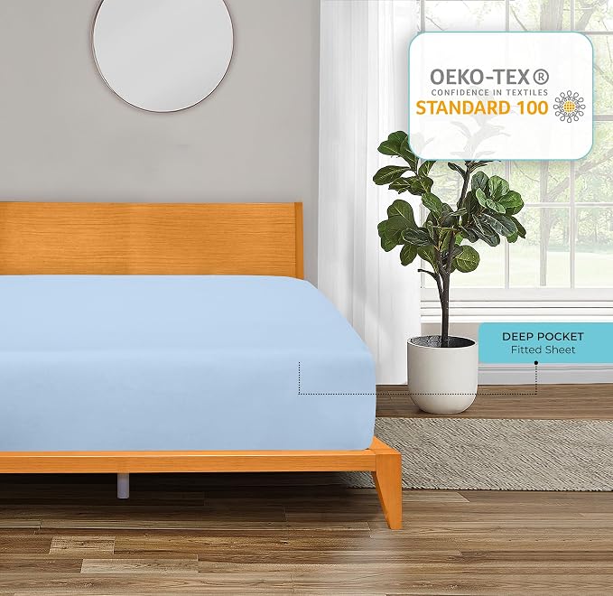 Royale Linens Fitted Sheet California King - Image 7