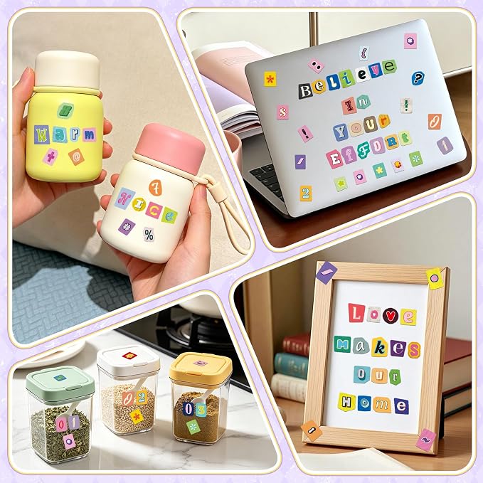 10000+ Letter Stickers for Scrapbooking Junk Journal Supplies Craft Decor | - Image 8