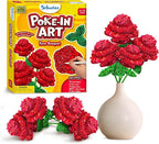 Skillmatics Poke-in Art – DIY Rose Bouquet, Wood Craft Kits | Mess-Free Fun by Skillmatics