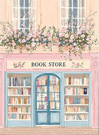 Ausanrl Bookshop Square Diamond Painting Kits by Ausanrl