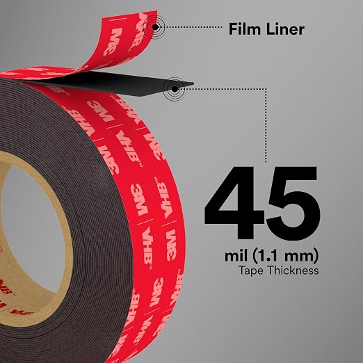 3M VHB Tape 5952 Double-Sided Acrylic Foam Tape - Image 6